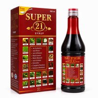 Super 21 Ayurvedic Immunity Booster Syrup 500ml | Herbal Health Tonic with 21 Natural Herbs